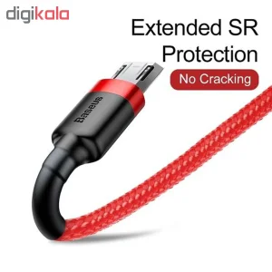 کابل تبدیل USB به microUSB باسئوس مدل CAMKLF-c09 طول 2 متر
