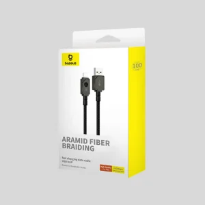 کابل تبدیل USB به لایتنینگ بیسوس مدل Unbreakable Series طول 1 متر