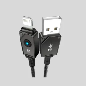 کابل تبدیل USB به لایتنینگ بیسوس مدل Unbreakable Series طول 1 متر