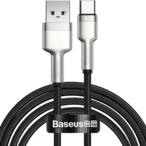 کابل تبدیل USB به USB-C باسئوس مدل CAKF HIGH CURRENT 66W طول 1 متر