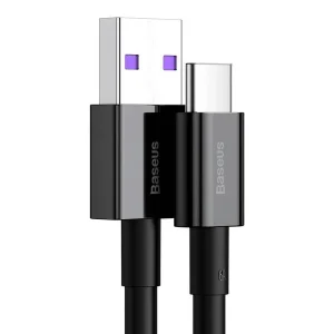 کابل تبدیل USB به USB-C باسئوس مدل Superior Series CATYS-A 6A 66W طول 2 متر