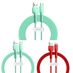 کابل تبدیل USB به USB-C باسئوس مدل CATGJ-A06 طول 2 متر