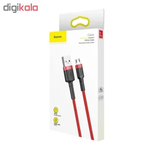 کابل تبدیل USB به microUSB باسئوس مدل CAMKLF-B09 طول 1 متر