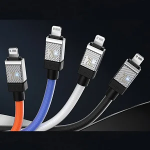 کابل تبدیل USB-C به لایتنینگ باسئوس مدل Coolplay Series طول 1 متر