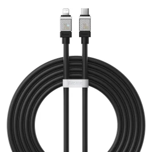 کابل تبدیل USB-C به لایتنینگ باسئوس مدل Coolplay Series طول 1 متر