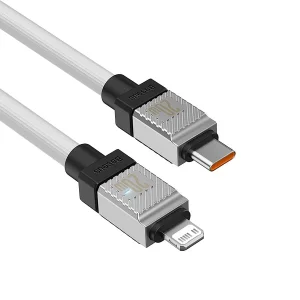 کابل تبدیل USB-C به لایتنینگ باسئوس مدل Coolplay Series طول 1 متر