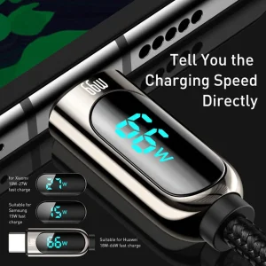 کابل تبدیل USB به USB-C باسئوس مدل CASX020001 طول 1 متر