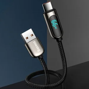 کابل تبدیل USB به USB-C باسئوس مدل CASX020001 طول 1 متر