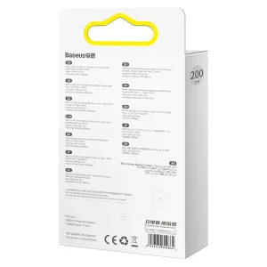 کابل USB-C باسئوس مدل Crystal Shine-100W طول 2 متر