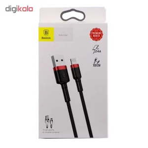 کابل USB به لایتینگ باسئوس مدل b19 به طول 1 متر
