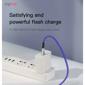 کابل USB-C باسئوس مدل CATSD-K01 طول 2 متر