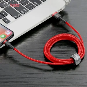 کابل تبدیل USB به لایتنینگ باسئوس مدل CALKLF-C09 طول 2 متر