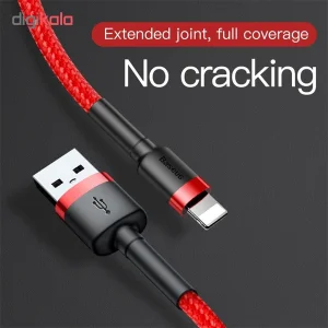 کابل تبدیل USB به لایتنینگ باسئوس مدل CALKLF-C09 طول 2 متر