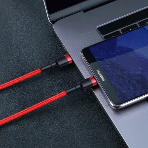 کابل تبدیل USB-C به USB-C بیسوس مدل Certified CATKLF-G91 طول 1 متر