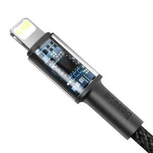 کابل تبدیل USB-C به لایتنینگ باسئوس مدل High Density 20W طول ۱ متر
