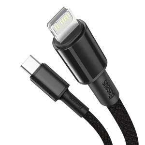 کابل تبدیل USB-C به لایتنینگ باسئوس مدل High Density 20W طول ۱ متر