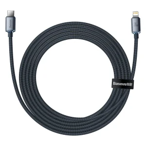 کابل تبدیل USB-C به لایتنینگ باسئوس مدل CAJY000301 طول 2 متر