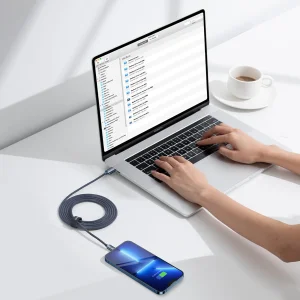 کابل تبدیل USB-C به لایتنینگ باسئوس مدل CAJY000301 طول 2 متر