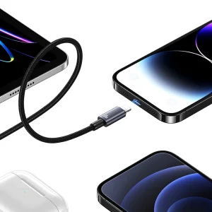 کابل تبدیل USB-C به لایتنینگ یوسمز مدل SJ662 طول 1.2 متر