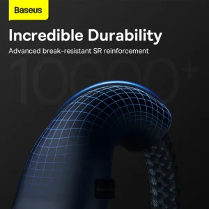 کابل تبدیل USB/USB-C به USB-C / microUSB / لایتنینگ بیسوس مدل Flash Series II CB000003 100W طول 1.2 متر