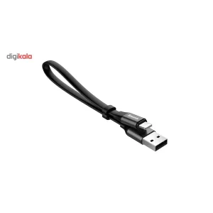 کابل USB به لایتنینگ باسئوس مدل Nimble طول 23 سانتی متر