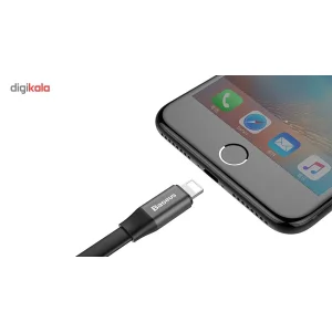 کابل USB به لایتنینگ باسئوس مدل Nimble طول 23 سانتی متر