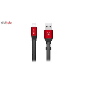 کابل USB به لایتنینگ باسئوس مدل Nimble طول 23 سانتی متر
