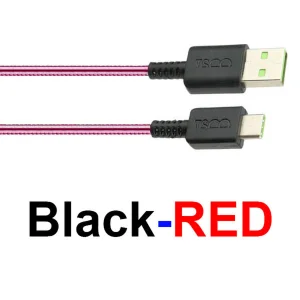کابل تبدیل USB به USB-C تسکو مدل TCC302 طول 1 متر