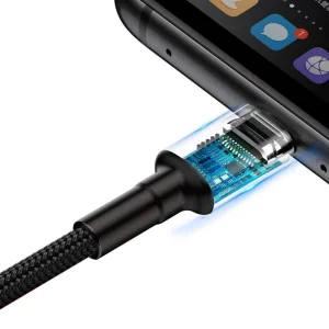 کابل تبدیل USB به لایتنینگ باسئوس مدل CALKLF-CG1 Cafule Cable طول 2 متر