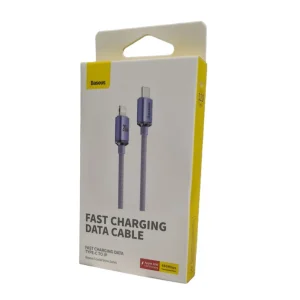 کابل USB-C به لایتنینگ باسئوس مدل Crystal Shine New Pack طول 1.2 متر