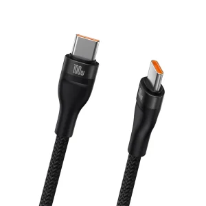 کابل تبدیل 1 به 2 USB-C باسئوس مدل CB00035 طول 1.5 متر