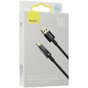 کابل تبدیل USB به USB-C بیسوس مدل CATS000201 Fast Charge 5A طول1 متر