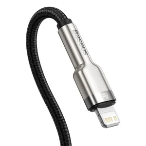 کابل تبدیل USB-C به لایتنینگ بیسوس مدل CATLJK-01 Zinc Alloy PD20W طول 25 سانتی متر