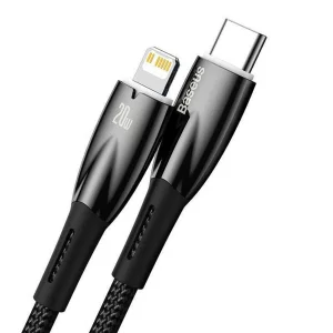 کابل USB-C به لایتنینگ باسئوس مدل Glimmer Series طول 2 متر