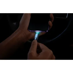 کابل USB-C به لایتنینگ باسئوس مدل Glimmer Series طول 2 متر