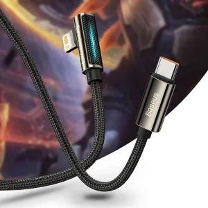 کابل تبدیل USB-C به لایتنینگ باسئوس مدل CATLCS طول 2 متر