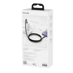 کابل تبدیل USB-C باسئوس مدل Tungsten طول 1 متر
