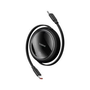 کابل USB-C  بیسوس مدل Free2Draw Mini Retractable 100W طول 1 متر