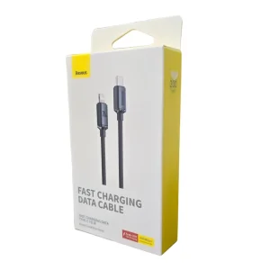 کابل تبدیل USB-C به لایتنینگ بیسوس مدل Crystal Shine New Pack طول 2 متر