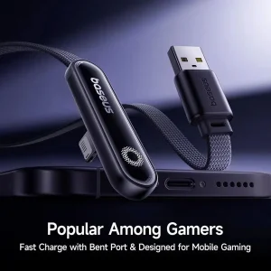 کابل تبدیل USB به لایتنینگ بیسوس مدل MVP3 GAMING طول 1 متر