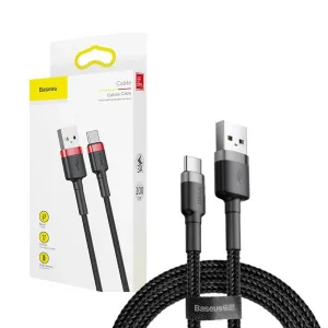 کابل تبدیل USB به USB-C باسئوس مدل CAFULE CATKLF-BG1 طول 1 متر