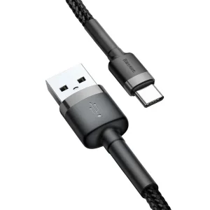 کابل تبدیل USB به USB-C باسئوس مدل CAFULE CATKLF-BG1 طول 1 متر