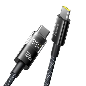 کابل تبدیل USB-C بیسوس مدل Display 2 Fast Charging طول 2 متر