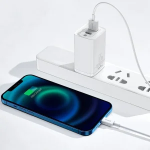 کابل تبدیل USB به لایتنینگ باسئوس مدل FAST-CALYS طول 2 متر
