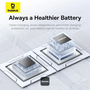 کابل تبدیل USB-C به لایتنینگ بیسوس مدل Free2Pull 20W طول 1 متر
