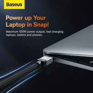 کابل USB-C بیسوس مدل CoolPlay Series 100W طول 1 متر