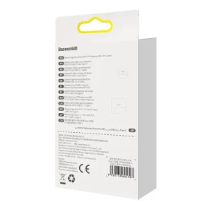 مبدل USB 3.1 به USB-C باسئوس مدل ZJJQ000103