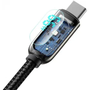 کابل تبدیل USB به USB-C باسئوس مدل CATSD-M Type-C 66W 6A طول 1 متر