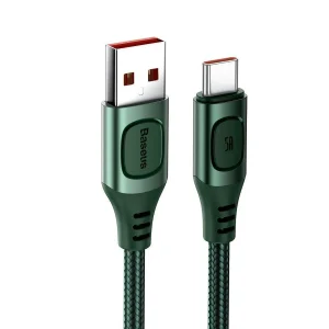 کابل تبدیل USB به USB-C بیسوس مدل CATSS-A06 طول 1 متر