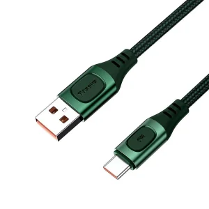 کابل تبدیل USB به USB-C بیسوس مدل CATSS-A06 طول 1 متر